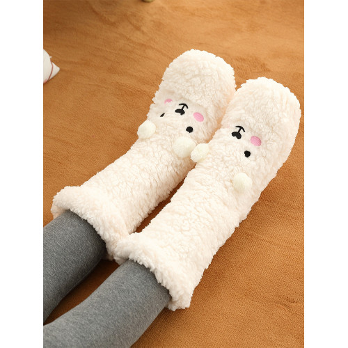 地板襪可愛女大人珊瑚絨加厚加絨秋冬保暖家居睡眠月子襪産後暖腳 地板襪可愛女大人珊瑚絨加厚加絨秋冬保暖家居睡眠月子襪産後暖腳