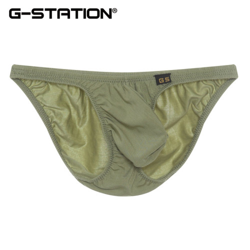 G-STATION莫代爾柔軟舒適日系小款男士三角褲低腰緊身內褲偏小碼 G-STATION莫代爾柔軟舒適日系小款男士三角褲低腰緊身內褲偏小碼