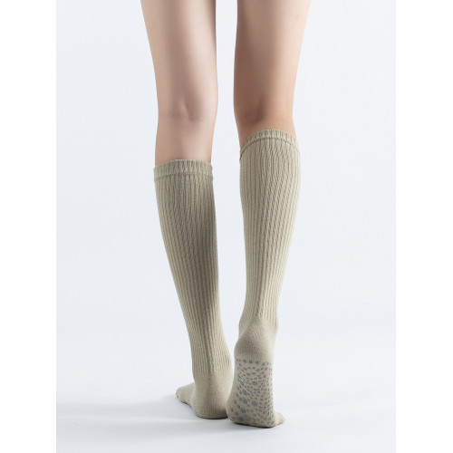 瑜珈襪子防滑專業女五指襪中筒小腿襪普拉提襪室內健身運動長襪春 瑜珈襪子防滑專業女五指襪中筒小腿襪普拉提襪室內健身運動長襪春