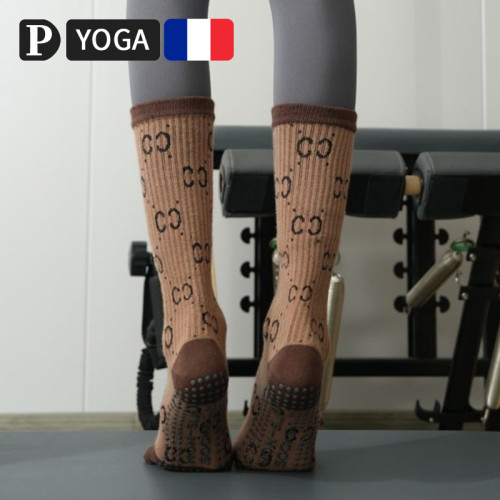 PLUSFISH瑜珈襪五指普拉提專業防滑2024新秋冬中筒運動健身分趾襪 PLUSFISH瑜珈襪五指普拉提專業防滑2024新秋冬中筒運動健身分趾襪