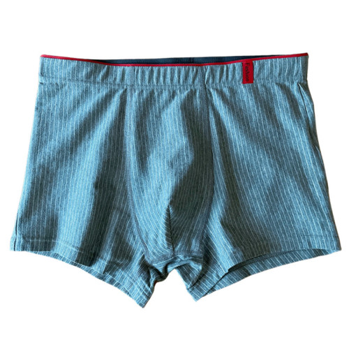 男士內褲阿羅褲純棉舒適透氣男平角褲日系條紋中腰青年四角短褲衩 男士內褲阿羅褲純棉舒適透氣男平角褲日系條紋中腰青年四角短褲衩