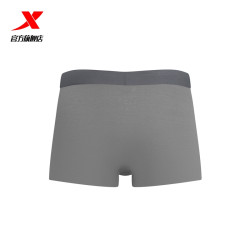 【2條裝】特步運動內褲男舒適2025年秋季透氣高彈不易變形平角褲