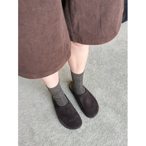 焦糖巧克力~深咖色實在適合秋天~輕松拿捏復古感~襪子女無骨堆堆 焦糖巧克力~深咖色實在適合秋天~輕松拿捏復古感~襪子女無骨堆堆