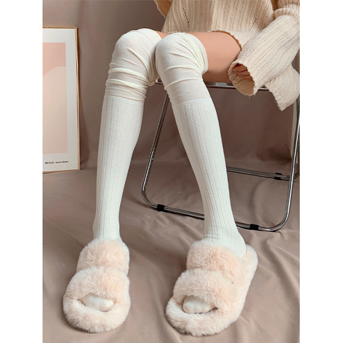 夜間教習室過膝襪子女春秋堆堆襪秋冬長筒拼接高筒白ins潮長靴襪 夜間教習室過膝襪子女春秋堆堆襪秋冬長筒拼接高筒白ins潮長靴襪