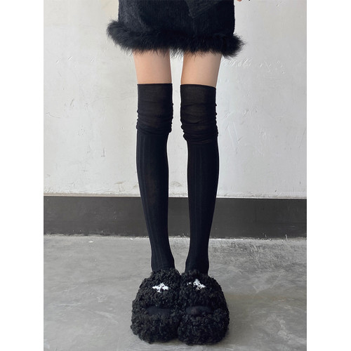 夜間教習室過膝襪子女春秋堆堆襪秋冬長筒拼接高筒白ins潮長靴襪 夜間教習室過膝襪子女春秋堆堆襪秋冬長筒拼接高筒白ins潮長靴襪