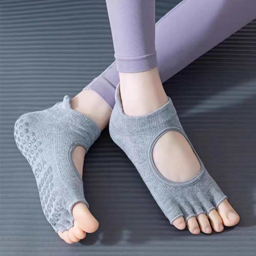 瑜珈襪子防滑專業女五指襪室內瑜珈防滑襪地板襪成人普拉提襪子 瑜珈襪子防滑專業女五指襪室內瑜珈防滑襪地板襪成人普拉提襪子