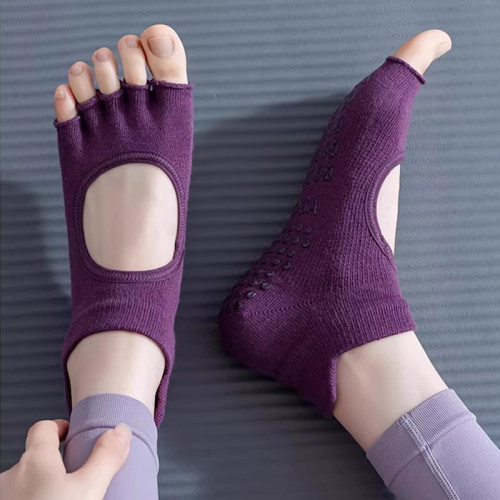 瑜珈襪子防滑專業女五指襪室內瑜珈防滑襪地板襪成人普拉提襪子 瑜珈襪子防滑專業女五指襪室內瑜珈防滑襪地板襪成人普拉提襪子