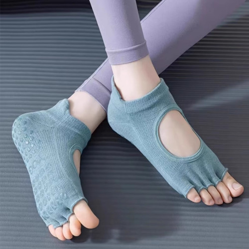 瑜珈襪子防滑專業女五指襪室內瑜珈防滑襪地板襪成人普拉提襪子 瑜珈襪子防滑專業女五指襪室內瑜珈防滑襪地板襪成人普拉提襪子