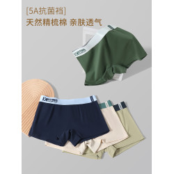 女士平角內褲女純棉四角抗菌襠運動透氣舒適學生短褲頭青年