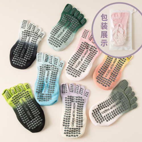 瑜珈襪女2025新款紥染防滑耐磨透氣五指襪室內健身運動普拉提襪子 瑜珈襪女2025新款紥染防滑耐磨透氣五指襪室內健身運動普拉提襪子