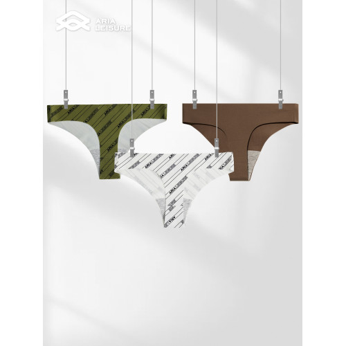 ARIALEISURE 新款專業健身無痕丁字運動內褲女性感一片式三角褲 ARIALEISURE 新款專業健身無痕丁字運動內褲女性感一片式三角褲