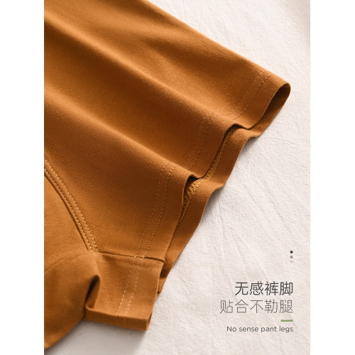 男士內褲男生平角褲純棉舒適透氣抗菌簡約純色潮流青年四角短褲頭 男士內褲男生平角褲純棉舒適透氣抗菌簡約純色潮流青年四角短褲頭