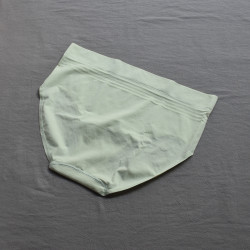 花色折釦Y~ummie純色高腰三角褲女無縫高彈健身運動內褲瑜珈舞蹈