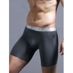 男士內褲加大碼加肥佬運動底褲跑步速乾加長款防磨腿長腿平角褲衩