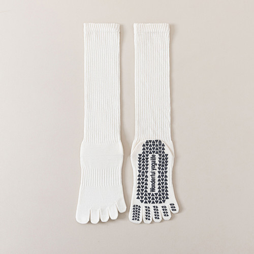 美拉德色瑜珈襪五指長筒襪專業防滑小腿堆堆顯瘦普拉提運動健身襪 美拉德色瑜珈襪五指長筒襪專業防滑小腿堆堆顯瘦普拉提運動健身襪