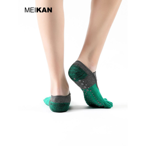 MEIKAN美看瑜珈襪子毛圈地板襪女健身襪運動風普拉提五指襪防滑襪 MEIKAN美看瑜珈襪子毛圈地板襪女健身襪運動風普拉提五指襪防滑襪