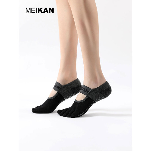 MEIKAN美看瑜珈襪子毛圈地板襪女健身襪運動風普拉提五指襪防滑襪 MEIKAN美看瑜珈襪子毛圈地板襪女健身襪運動風普拉提五指襪防滑襪