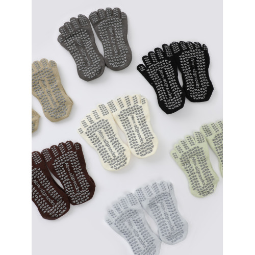 瑜珈襪子防滑專業女普拉提防滑襪秋冬中筒襪五指襪加厚健身運動襪 瑜珈襪子防滑專業女普拉提防滑襪秋冬中筒襪五指襪加厚健身運動襪