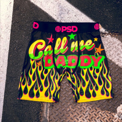 歐美潮牌PSD男士五分褲短褲運動籃球褲緊身ins風夏日個性平角內褲