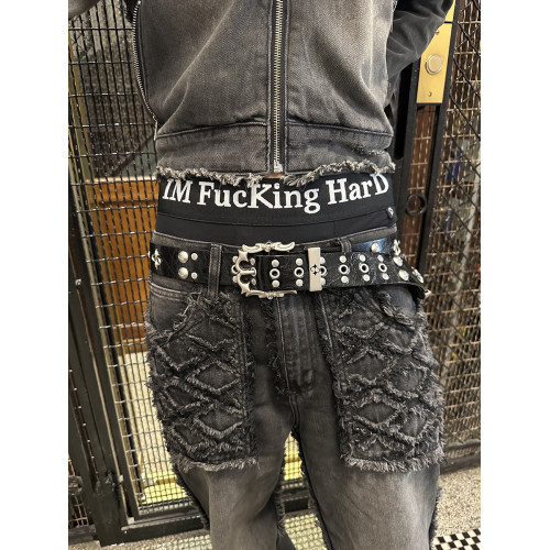 兩個月亮“IM FUCKING HARD”奧地利蘭精莫代爾冰絲平角內褲男士