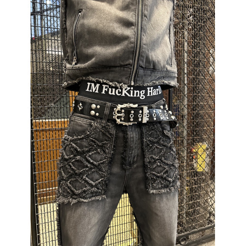 兩個月亮“IM FUCKING HARD”奧地利蘭精莫代爾冰絲平角內褲男士