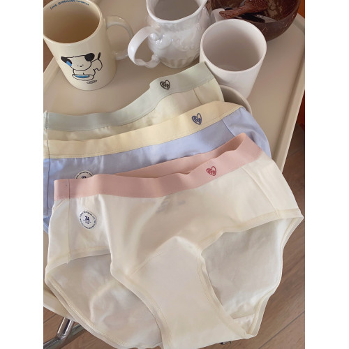 【7A襠部加長抗菌】內褲女士A類嬰兒棉2024新款女生無痕純棉春秋