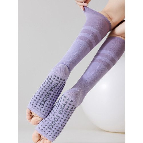 露腳趾瑜珈小腿襪專業防滑普拉提襪子女春秋健身壓力運動踩腳襪套 露腳趾瑜珈小腿襪專業防滑普拉提襪子女春秋健身壓力運動踩腳襪套