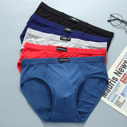 莫代爾竹炭面料男士內褲加肥加大碼寬松透氣抗菌中青年三角褲衩男 莫代爾竹炭面料男士內褲加肥加大碼寬松透氣抗菌中青年三角褲衩男