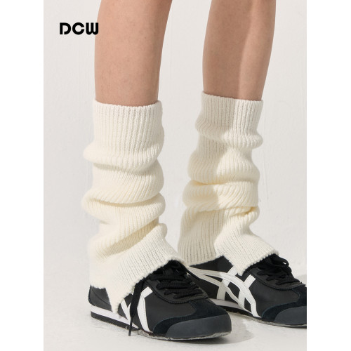 DCW秋冬新款運動瑜珈襪套女顯腿瘦加厚保暖普拉提健身針織堆堆襪 DCW秋冬新款運動瑜珈襪套女顯腿瘦加厚保暖普拉提健身針織堆堆襪