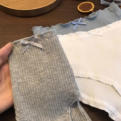 內褲女士純棉2026新款中高腰透氣全棉抗菌無痕女生舒適大碼三角褲