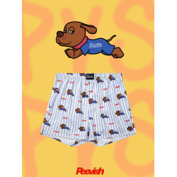 霹危斯PEEVISH純棉阿羅褲寬松內褲男士居家短睡褲女孖菸通大褲衩