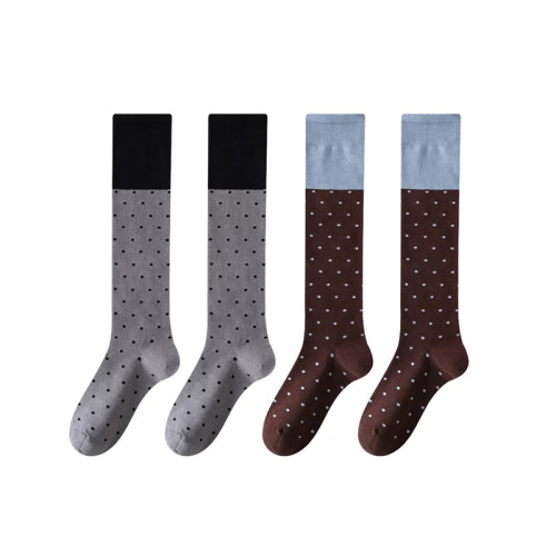 十七家瑜珈襪波點運動健身百搭長筒襪子女多巴胺甜妹風百搭小腿襪 十七家瑜珈襪波點運動健身百搭長筒襪子女多巴胺甜妹風百搭小腿襪