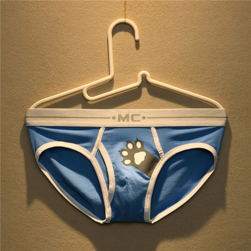 3條裝男士可愛卡通純棉內褲低腰性感透氣三角褲青年個性潮流內褲 3條裝男士可愛卡通純棉內褲低腰性感透氣三角褲青年個性潮流內褲