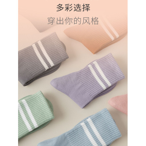 瑜珈襪秋冬普拉提襪子中筒襪專業防滑襪女薄運動襪健身舞蹈地板襪 瑜珈襪秋冬普拉提襪子中筒襪專業防滑襪女薄運動襪健身舞蹈地板襪