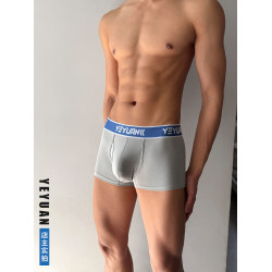 3條 野原先生男生莫代爾棉平角內褲輕薄透氣青年簡約男士四角褲