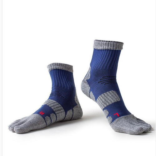 五指襪男加厚毛巾底保暖吸汗運動壓力襪五趾襪男士冬季戶外跑步襪 五指襪男加厚毛巾底保暖吸汗運動壓力襪五趾襪男士冬季戶外跑步襪