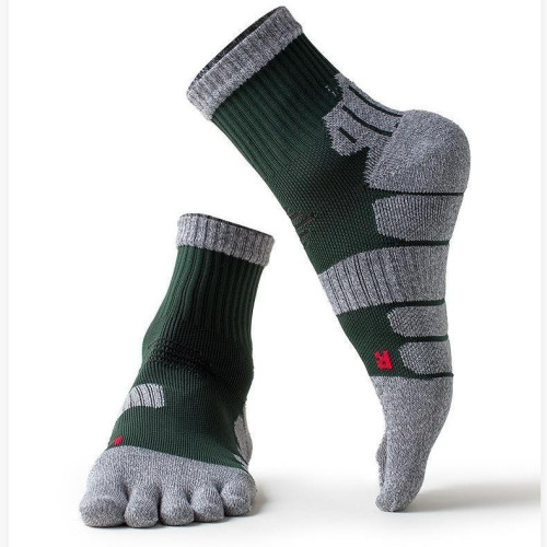 五指襪男加厚毛巾底保暖吸汗運動壓力襪五趾襪男士冬季戶外跑步襪 五指襪男加厚毛巾底保暖吸汗運動壓力襪五趾襪男士冬季戶外跑步襪