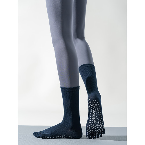 分尺碼中筒瑜珈襪子女專業防滑普拉提襪抗起球五指分趾室內地板襪 分尺碼中筒瑜珈襪子女專業防滑普拉提襪抗起球五指分趾室內地板襪