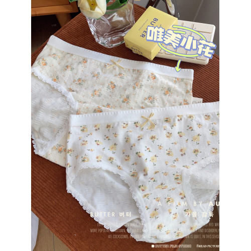 【7A抑菌】碎花A類嬰兒棉女士內褲女純棉全棉抗菌襠女生2025新款 【7A抑菌】碎花A類嬰兒棉女士內褲女純棉全棉抗菌襠女生2025新款