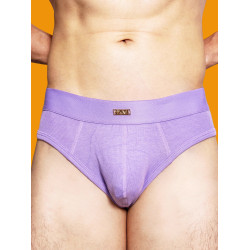 D.M男內褲寬腰純色人棉金屬標簡約 莫代爾柔軟透氣三角褲基礎打底