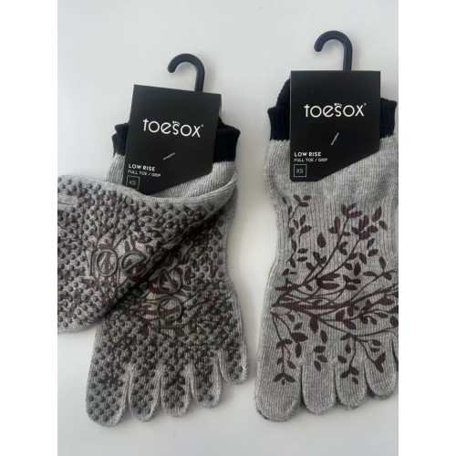 toesox瑜珈襪子防滑專業女普拉提五指襪室內運動健身舞蹈瑜珈襪 toesox瑜珈襪子防滑專業女普拉提五指襪室內運動健身舞蹈瑜珈襪