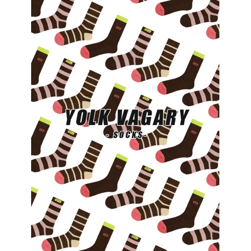 yolkvagary韓版秋冬中襪子女筒潮復古網紅堆堆襪長款襪純棉小衆潮 yolkvagary韓版秋冬中襪子女筒潮復古網紅堆堆襪長款襪純棉小衆潮