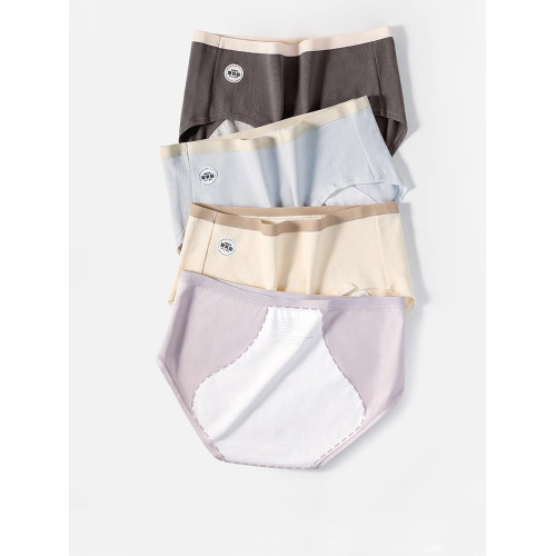 安心經期生理內褲 防漏舒適一整天A類棉親膚透氣抑菌加長襠三角褲 安心經期生理內褲 防漏舒適一整天A類棉親膚透氣抑菌加長襠三角褲