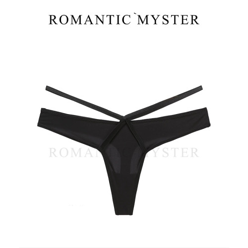 入謎 冰絲舒適提臀歐美交叉性感女內褲低腰ins透氣純棉襠丁字褲 入謎 冰絲舒適提臀歐美交叉性感女內褲低腰ins透氣純棉襠丁字褲