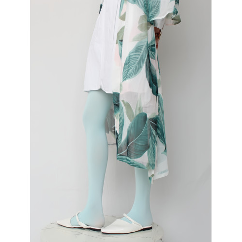 水藍色連褲襪春夏天的顔色清新清爽淺藍色女人穿搭薄款絲襪打底襪 水藍色連褲襪春夏天的顔色清新清爽淺藍色女人穿搭薄款絲襪打底襪