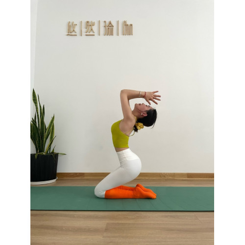 腳底防滑瑜珈普拉提跳操微壓小腿襪純色中長筒半截透氣堆堆棉襪子 腳底防滑瑜珈普拉提跳操微壓小腿襪純色中長筒半截透氣堆堆棉襪子