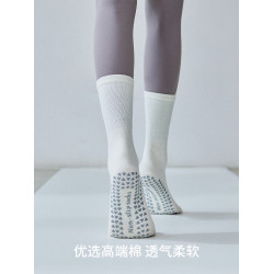 瑜珈襪專業防滑女五指壓力襪普拉提襪子健身運動舞蹈室內中筒襪秋