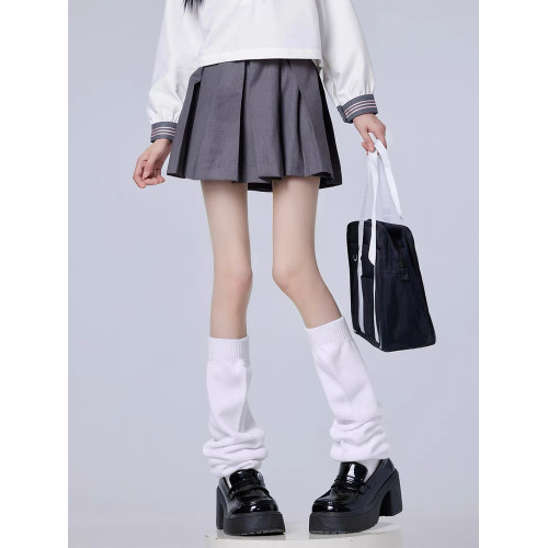 JK平板泡泡襪70cm日本校供加寬砲姐堆堆腿襪顯瘦秋冬長中筒大象襪 JK平板泡泡襪70cm日本校供加寬砲姐堆堆腿襪顯瘦秋冬長中筒大象襪