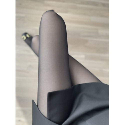 20D半透薄款通勤自然隱形黑絲襪防掉襠連褲打底襪女春秋款 20D半透薄款通勤自然隱形黑絲襪防掉襠連褲打底襪女春秋款