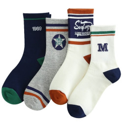 兒童襪男童春秋中大童中筒運動潮流帥氣秋冬小孩高腰初中生學生襪